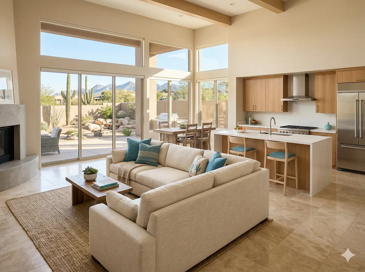 Clean and inviting East Valley home interior